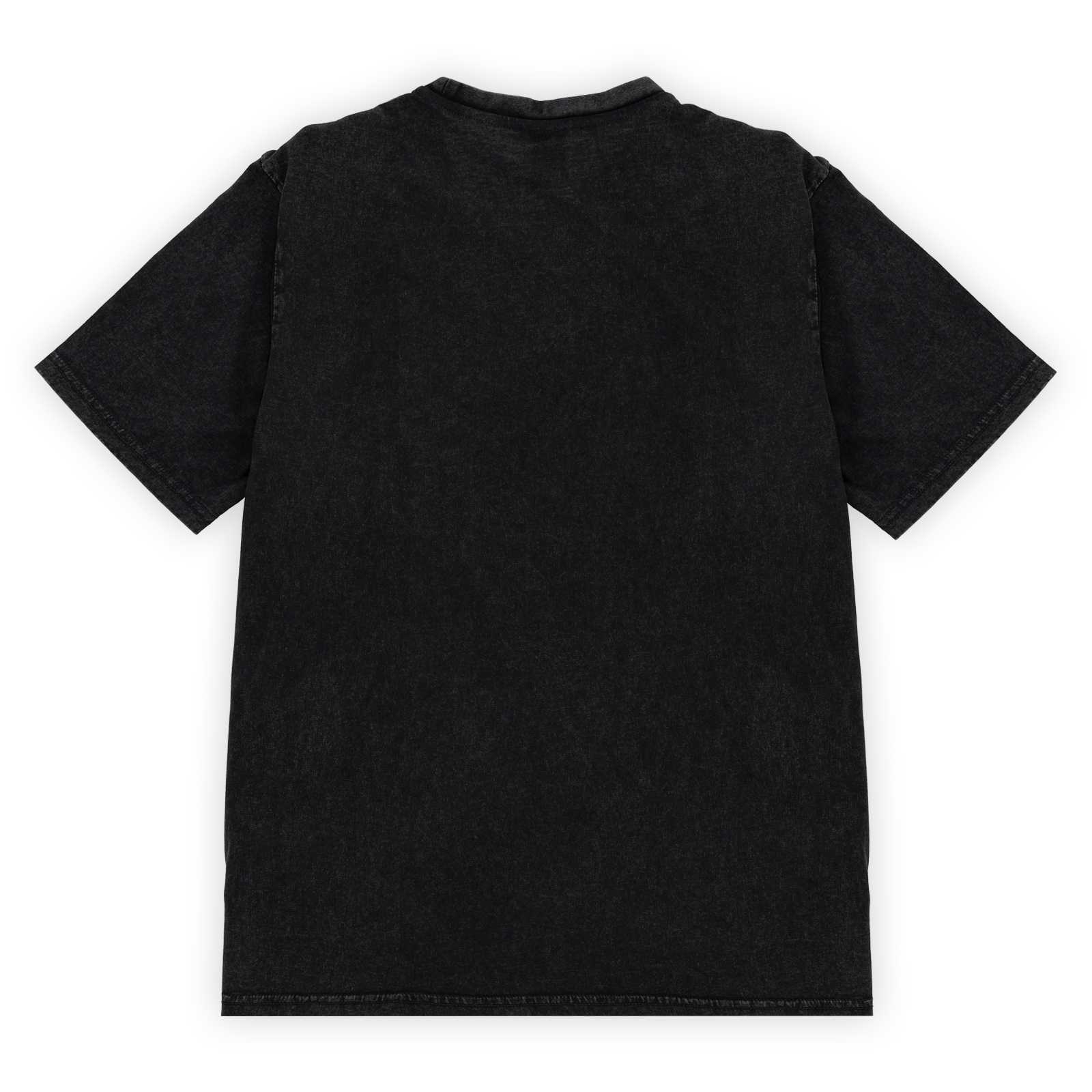 Rückansicht des schwarzen Elements-T-Shirts