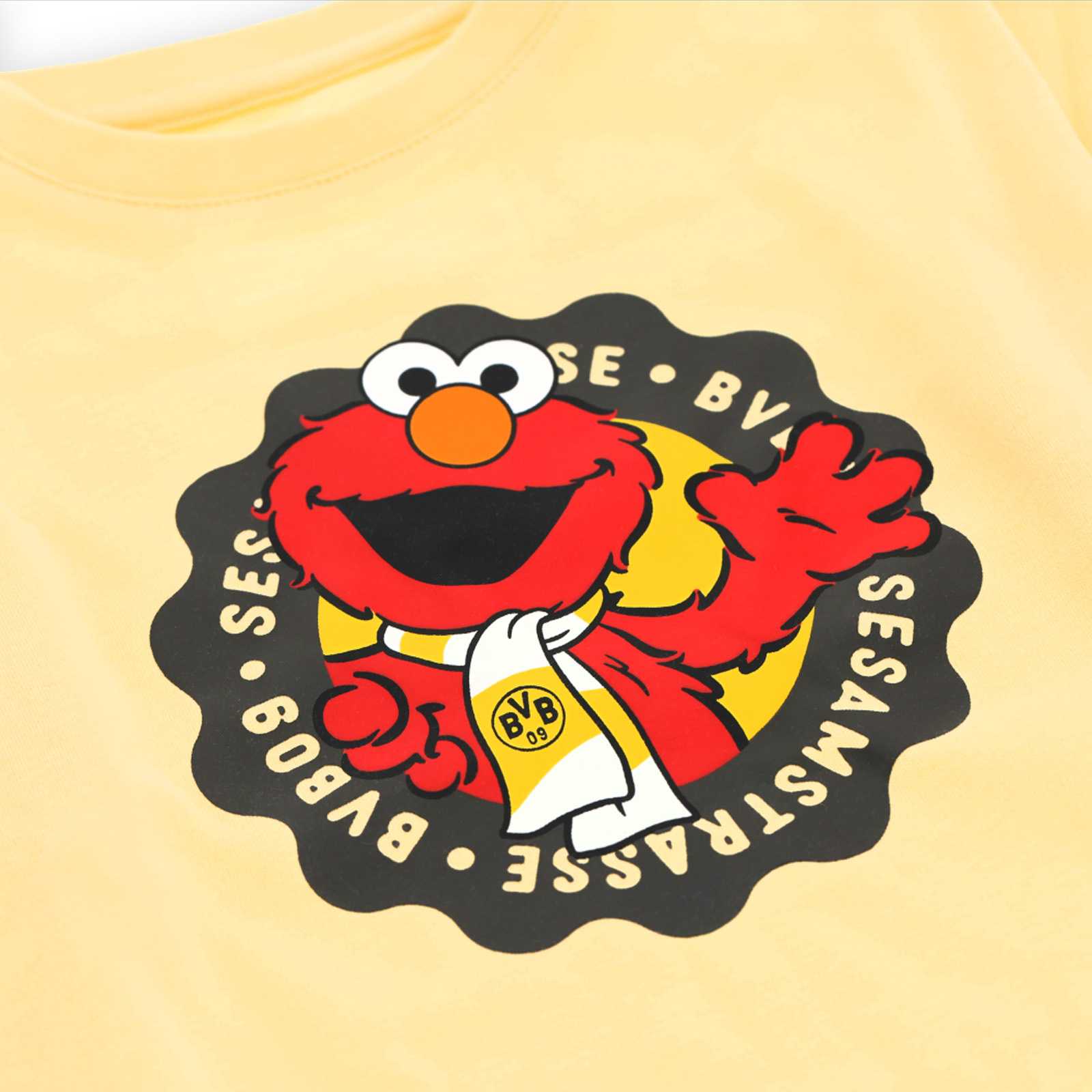 Detailaufnahme der Sesamstrassenfigur Elmo.