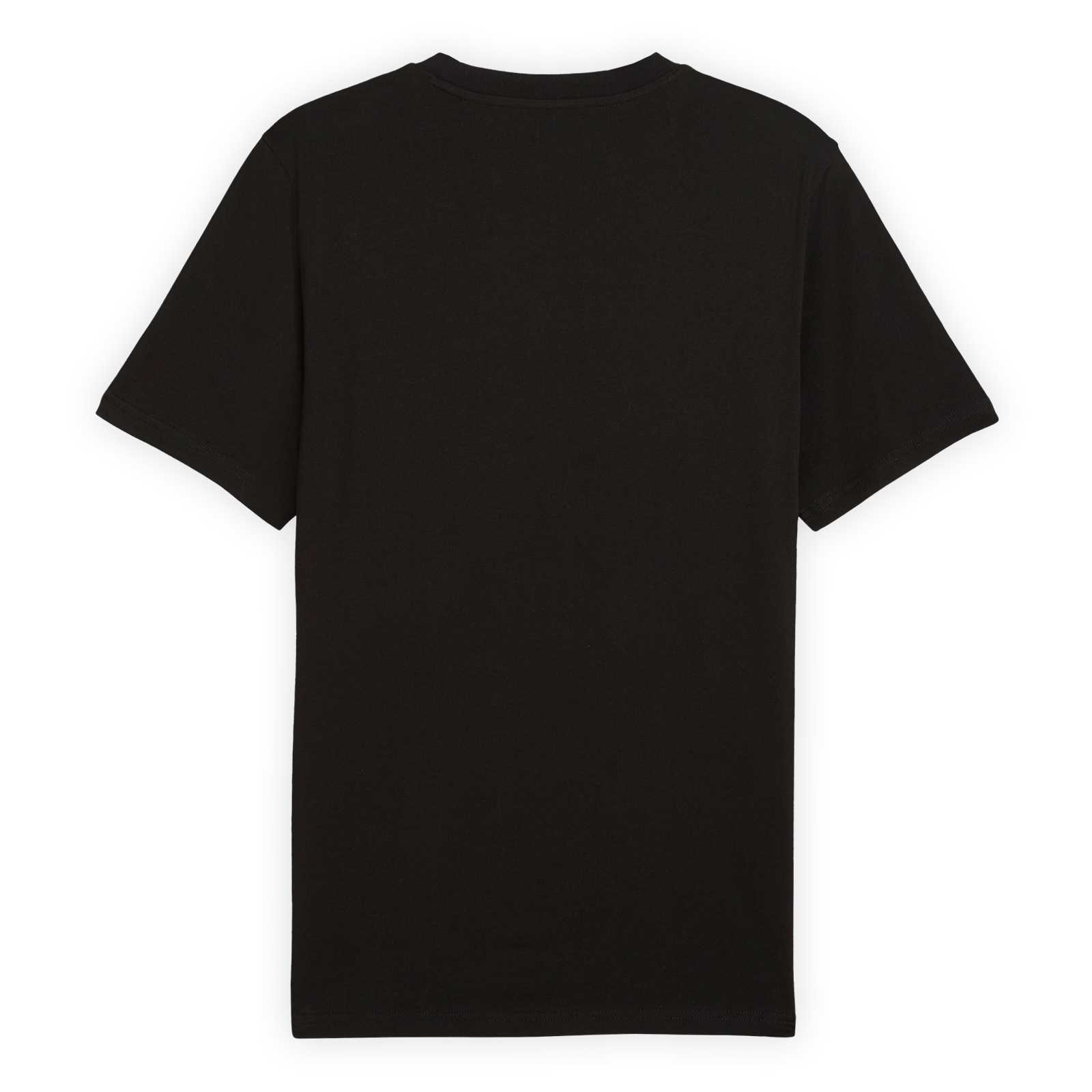 Rückansicht des schwarzen PUMA Shirts