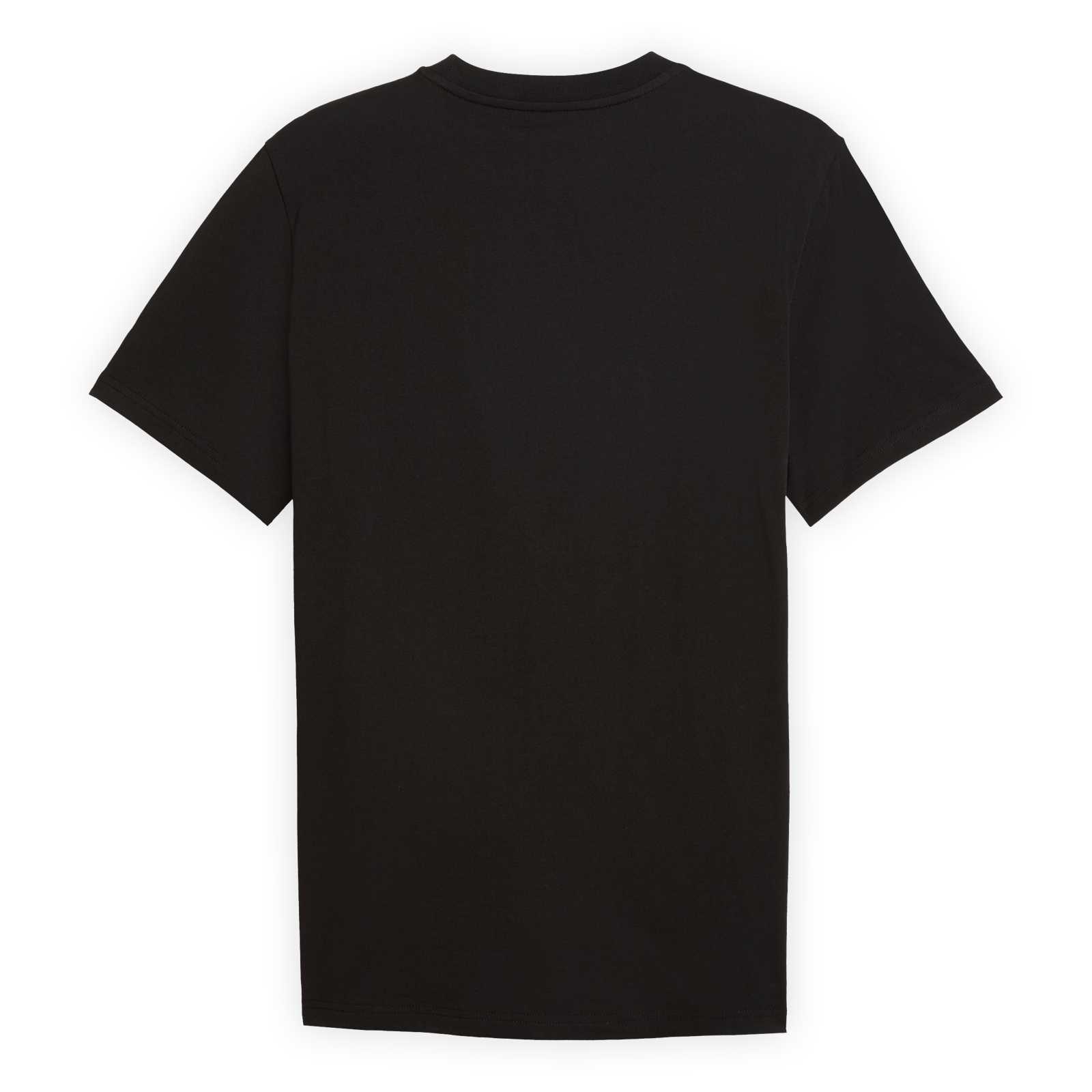 Rückansicht des schwarzen BVB-Shirts.