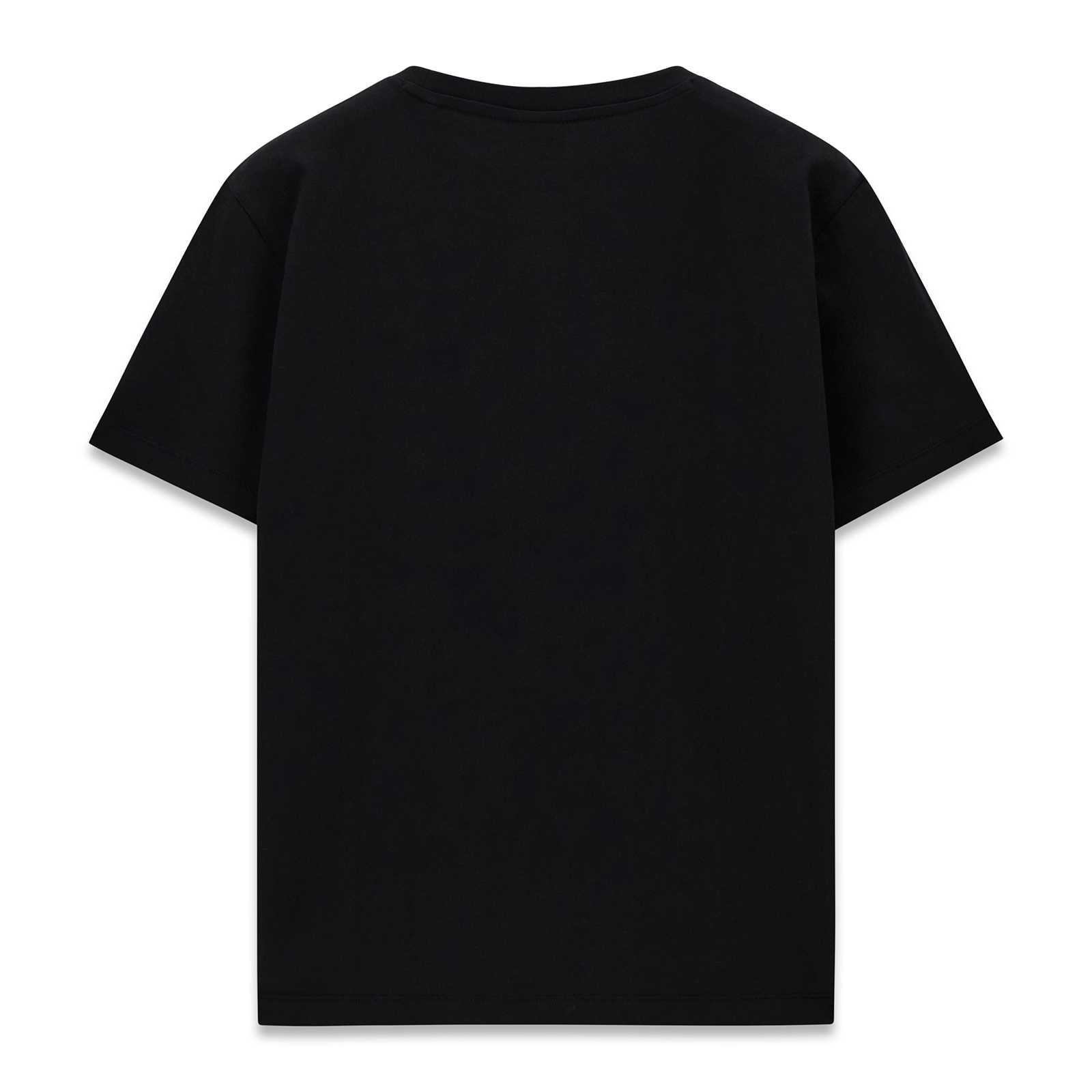 Rückansicht des schwarzen BVB-Shirts.